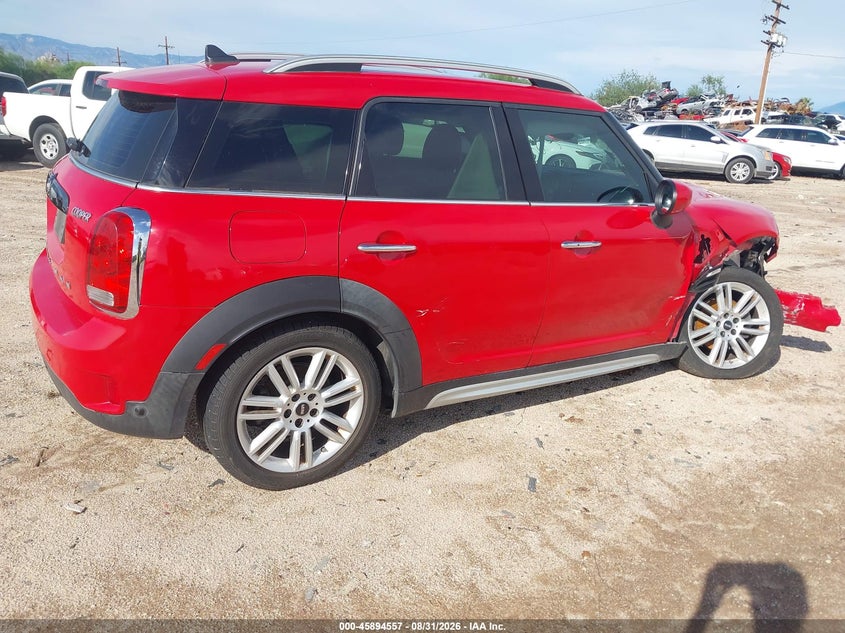 Vin: wmzyw3c06l3l17105, lot: 46393618, mini countryman cooper 20204