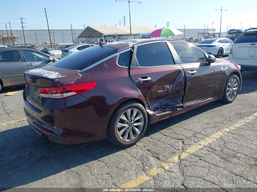2016 KIA OPTIMA SEDAN 2.4L I-4 DI, DOHC, VVT, 185HP