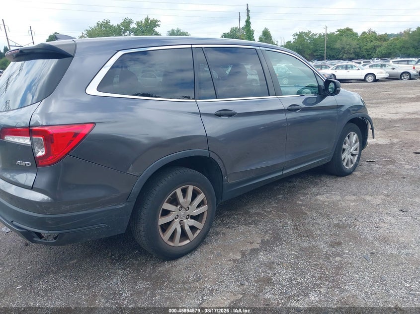 Vin: 5fnyf6h18kb046827, lot: 46393640, honda pilot lx 20194
