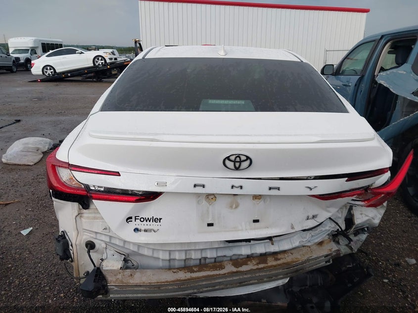 TOYOTA CAMRY 2025 VIN 4T1DAACK1SU023490