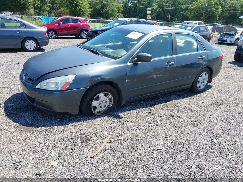 2005 Honda Accord, Left Front, IAAI, VIN 1HGCM56455A120002 — photo 2