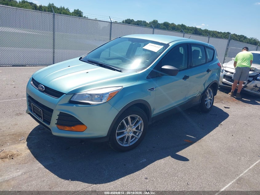 2013 Ford Escape, Левый бок, IAAI, VIN 1FMCU0F7XDUA52381 — фото 2