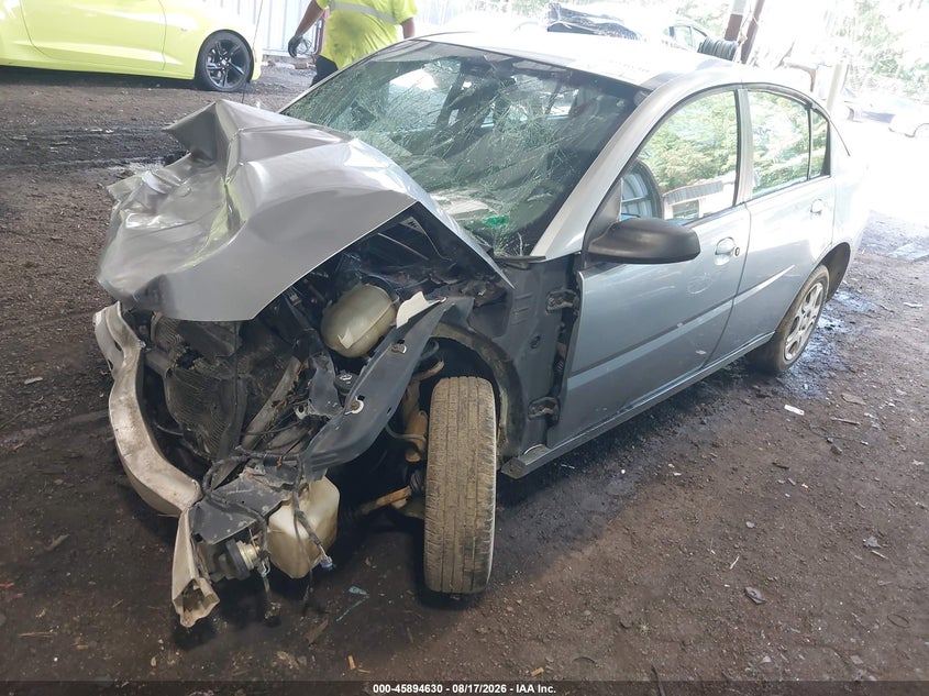 2003 Saturn ION, Front End, IAAI, VIN 1G8AJ52F53Z135159 — photo 2