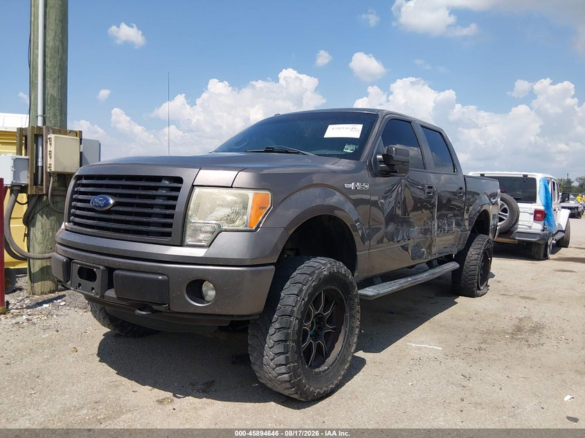 2014 Ford F-150, Left Side, IAAI, VIN 1FTFW1EF8EFC85045 — photo 2