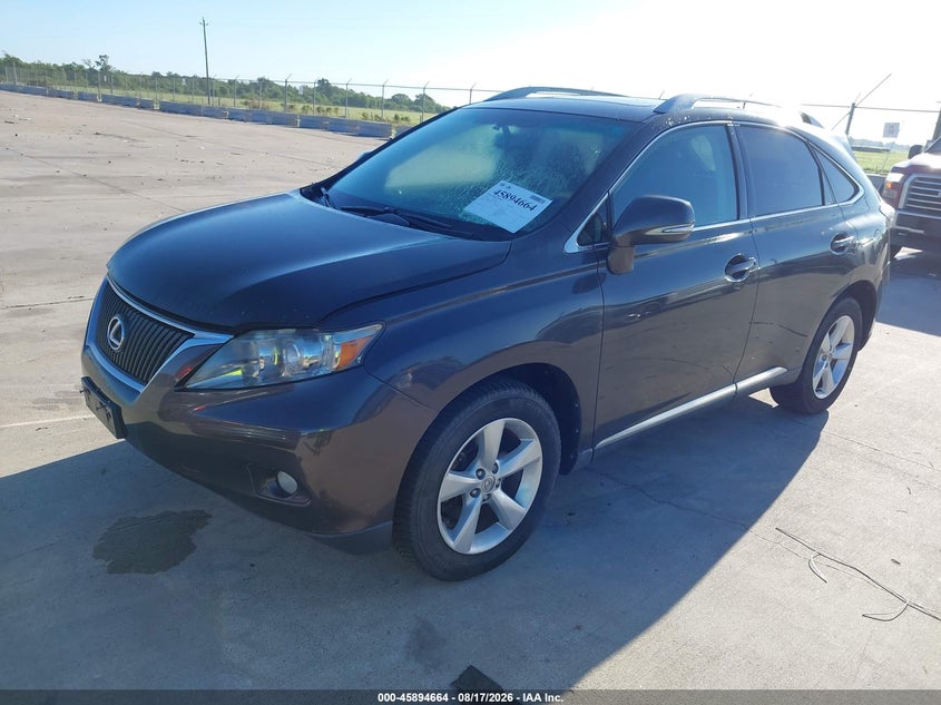 LEXUS RX 350 2010 VIN 2T2BK1BA7AC074095