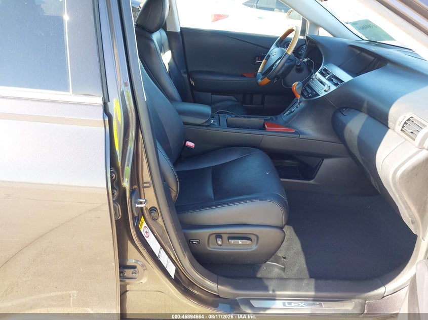 LEXUS RX 350 2010 VIN 2T2BK1BA7AC074095
