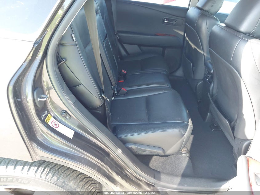LEXUS RX 350 2010 VIN 2T2BK1BA7AC074095