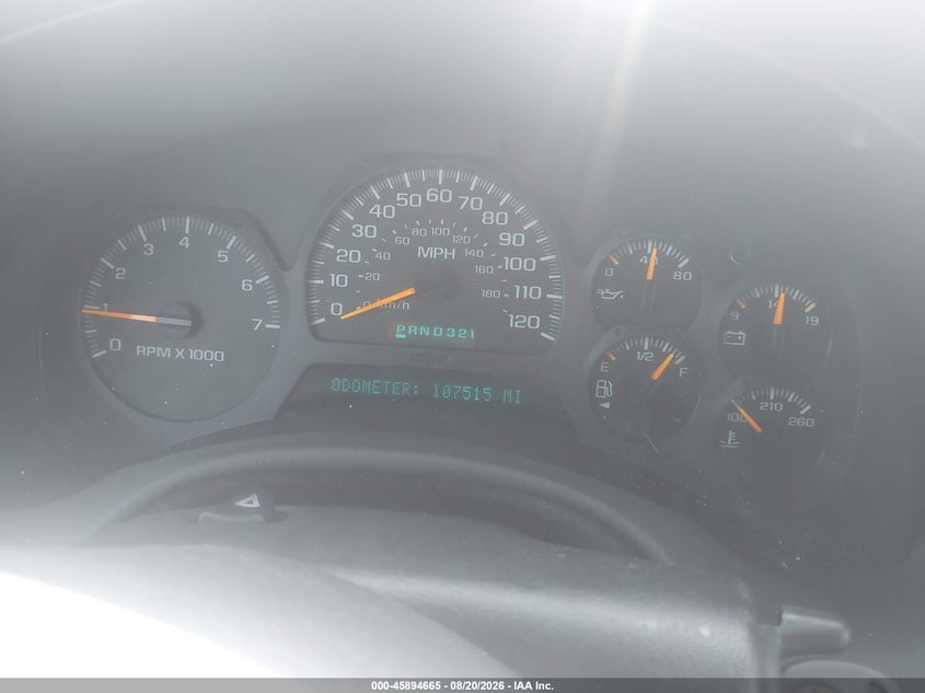 2002 CHEVROLET TRAILBLAZER auction photo 7