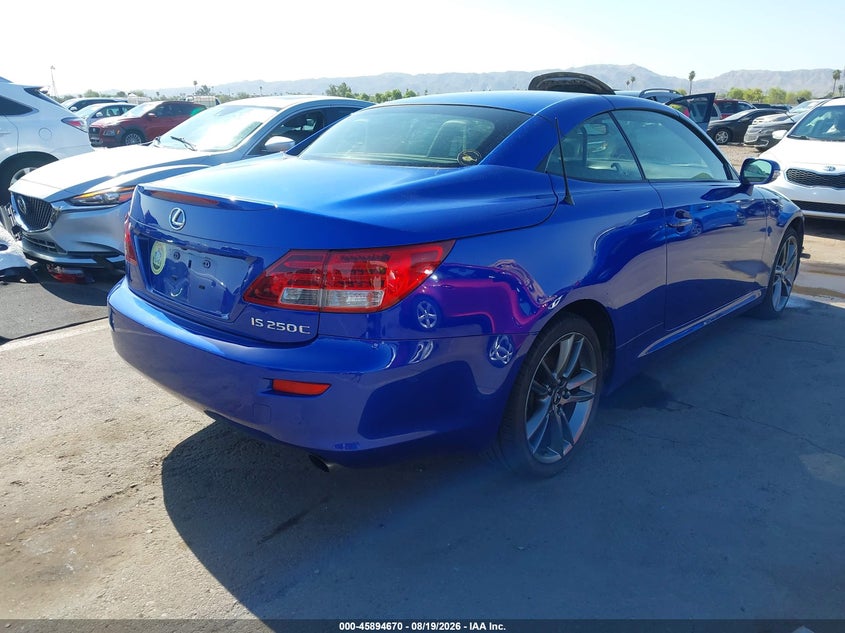 LEXUS IS 250C 2015 VIN JTHFF2C22F2533271