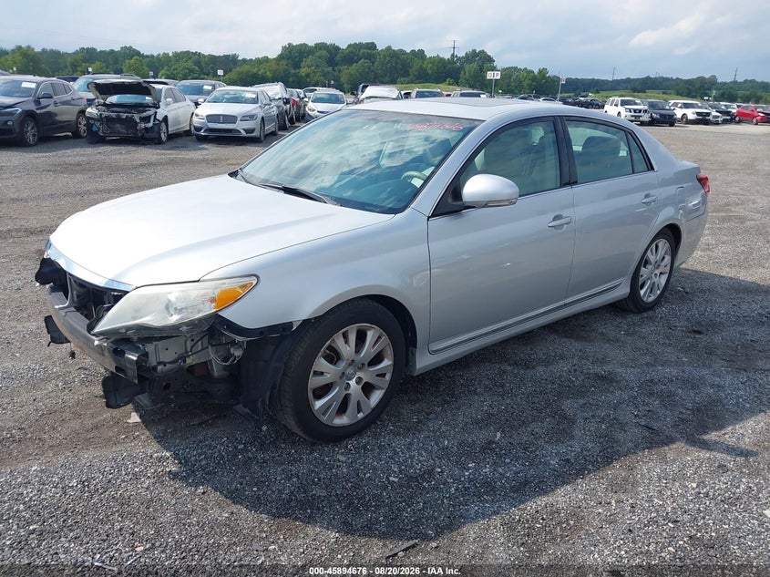2011 TOYOTA AVALON SEDAN 3.5L V-6 DOHC, VVT, 268HP