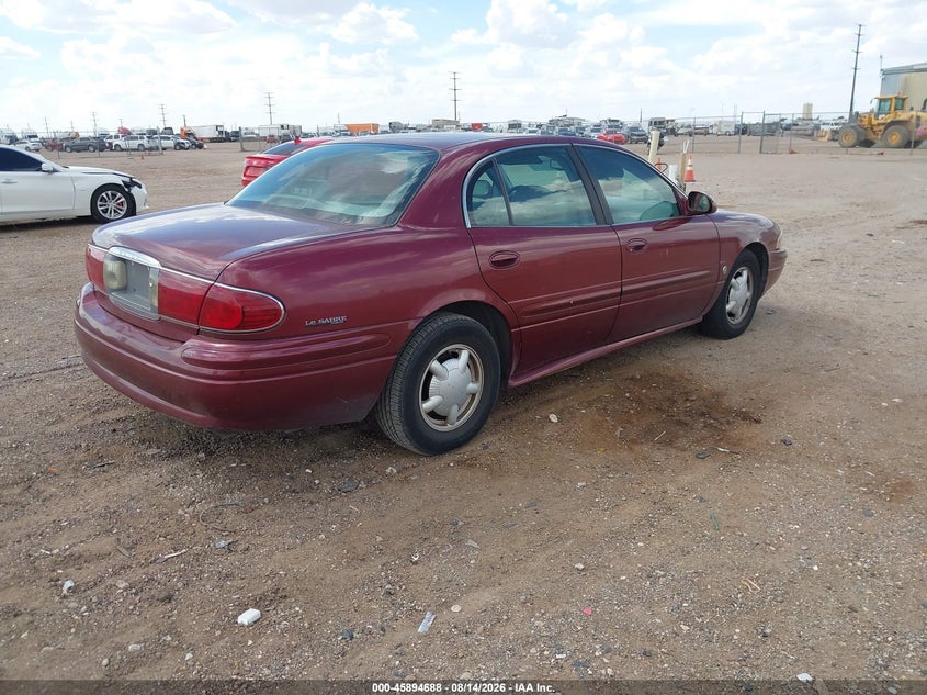 BUICK LESABRE 2000 VIN 1G4HP54K6Y4201862