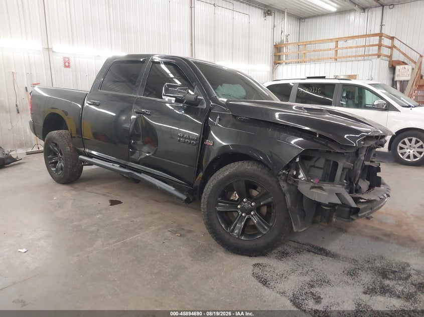 Vin: 1c6rr7mt2hs758259, lot: 46393752, ram 1500 night  4x4 5'7 box 2017 img_1