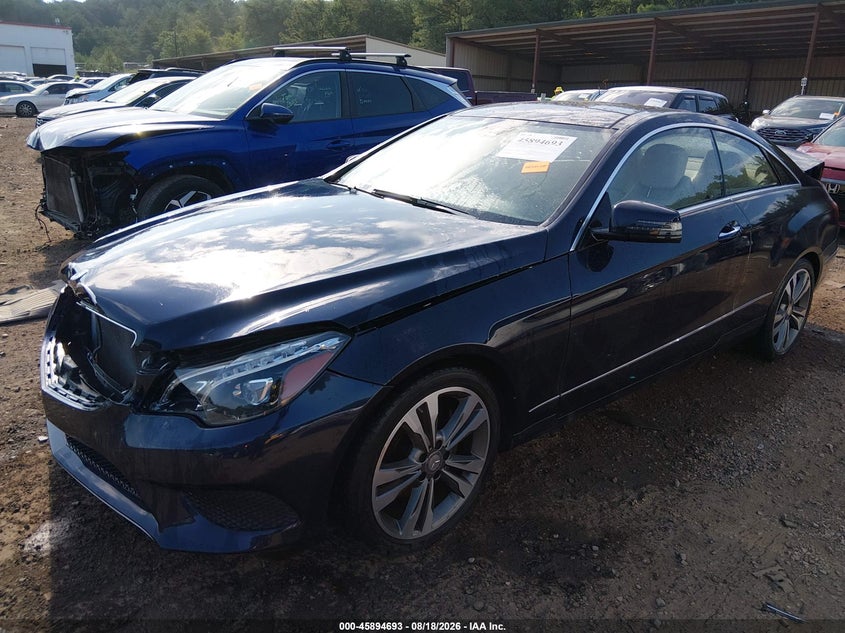 2016 Mercedes-Benz E 400, Front End, IAAI, VIN WDDKJ6FB2GF344881 — photo 2