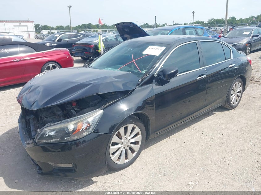 2015 Honda Accord, Front End, IAAI, VIN 1HGCR2F77FA242680 — photo 2