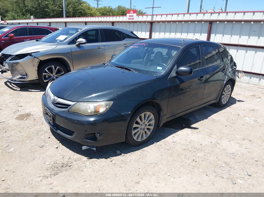 Vin: jf1gh6b66ah820605, lot: 46393773, subaru impreza 2.5i premium 20102