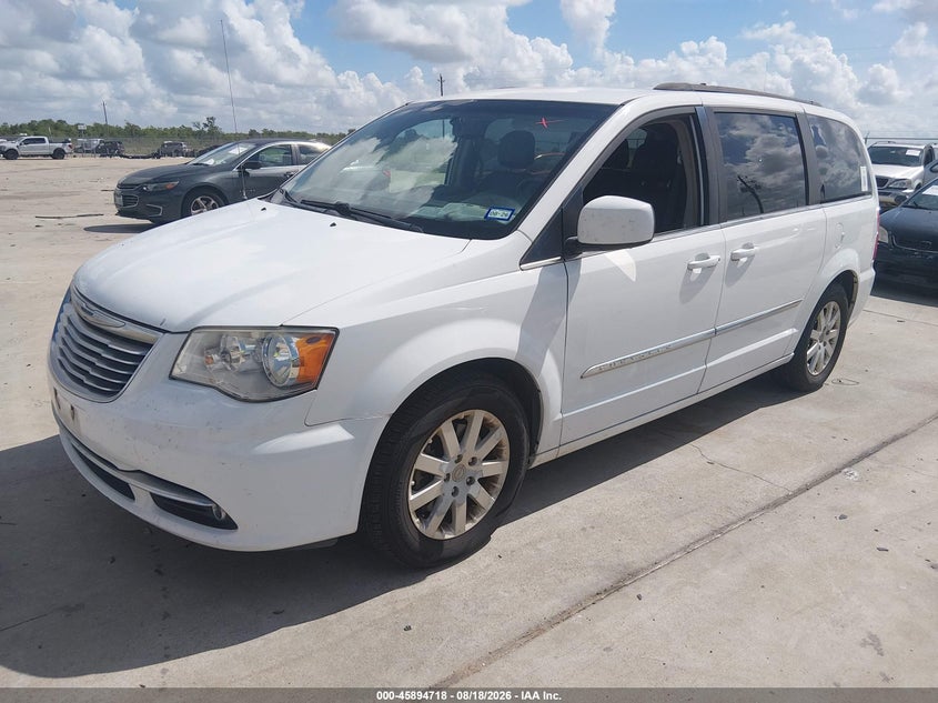 2016 Chrysler Town & Country, Звичайний знос, IAAI, VIN 2C4RC1BG0GR289055 — фото 2