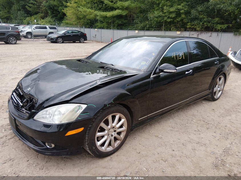 2008 MERCEDES-BENZ S 550 auction photo 2