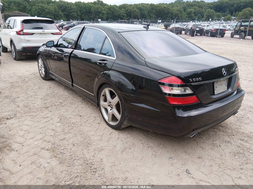 2008 MERCEDES-BENZ S 550 auction photo 3