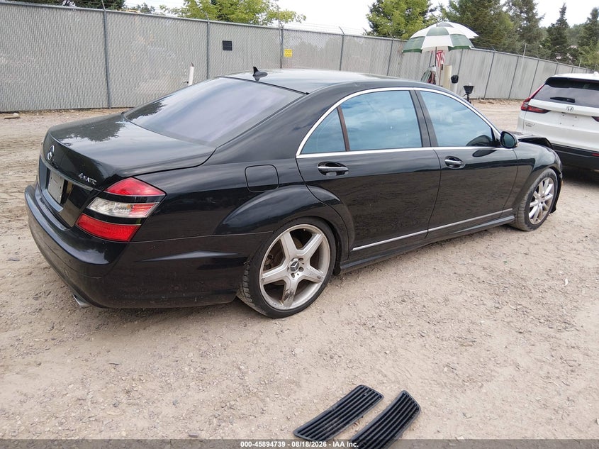 2008 MERCEDES-BENZ S 550 auction photo 4