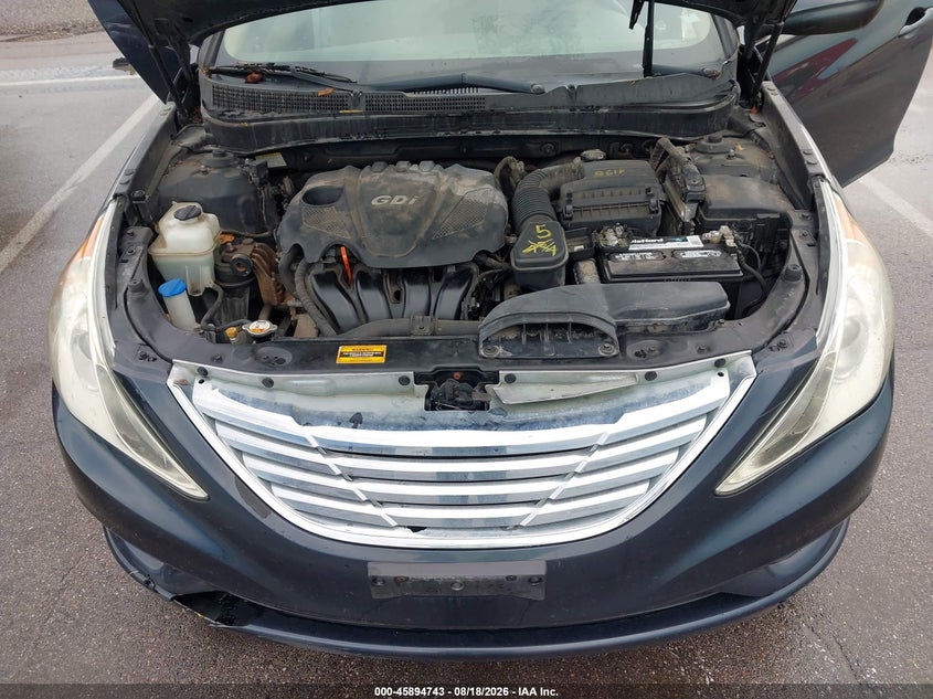 2013 HYUNDAI SONATA SEDAN 2.4L I-4 DI, DOHC, VVT, 198HP
