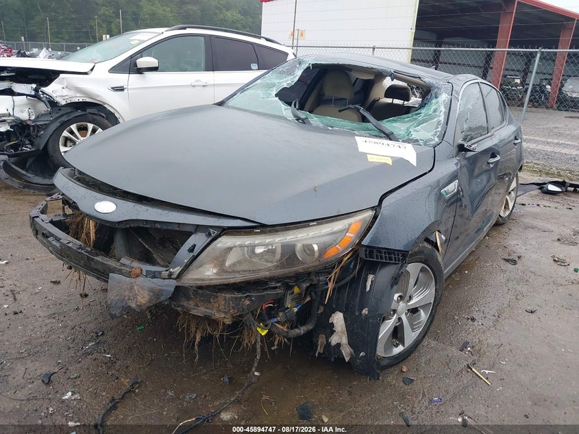 2014 KIA OPTIMA HYBRID auction photo 2