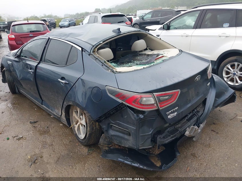 2014 KIA OPTIMA HYBRID auction photo 3