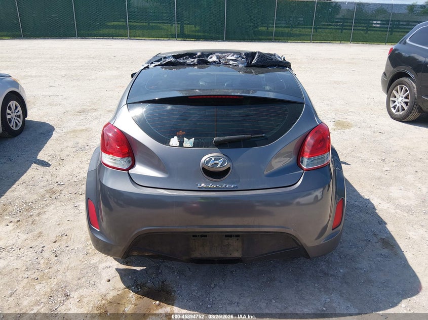 HYUNDAI VELOSTER 2012 VIN KMHTC6AD9CU061526