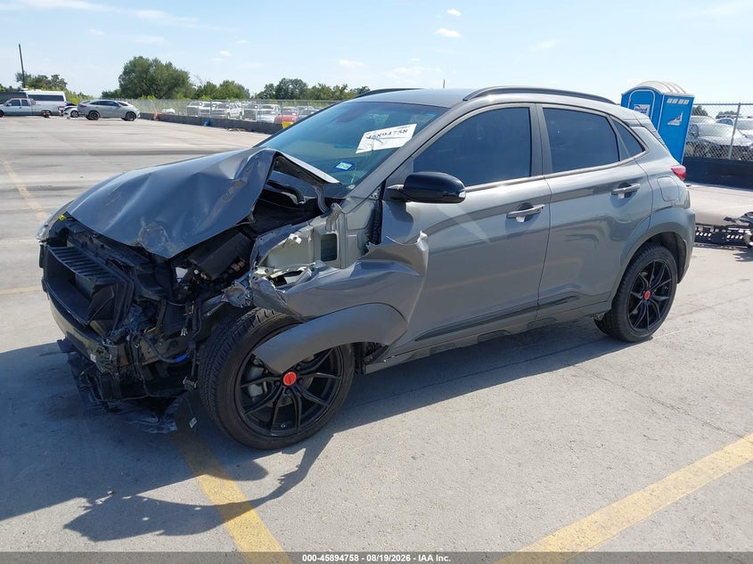 2021 HYUNDAI KONA auction photo 2