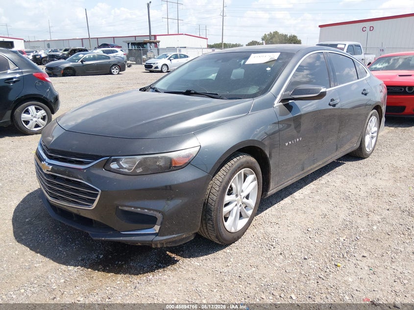 2018 Chevrolet Malibu, Правый зад, IAAI, VIN 1G1ZD5ST2JF158637 — фото 2