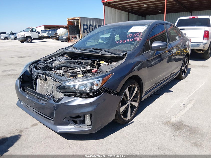 2017 Subaru Impreza, Удар спереди, IAAI, VIN 4S3GKAK67H3614649 — фото 2