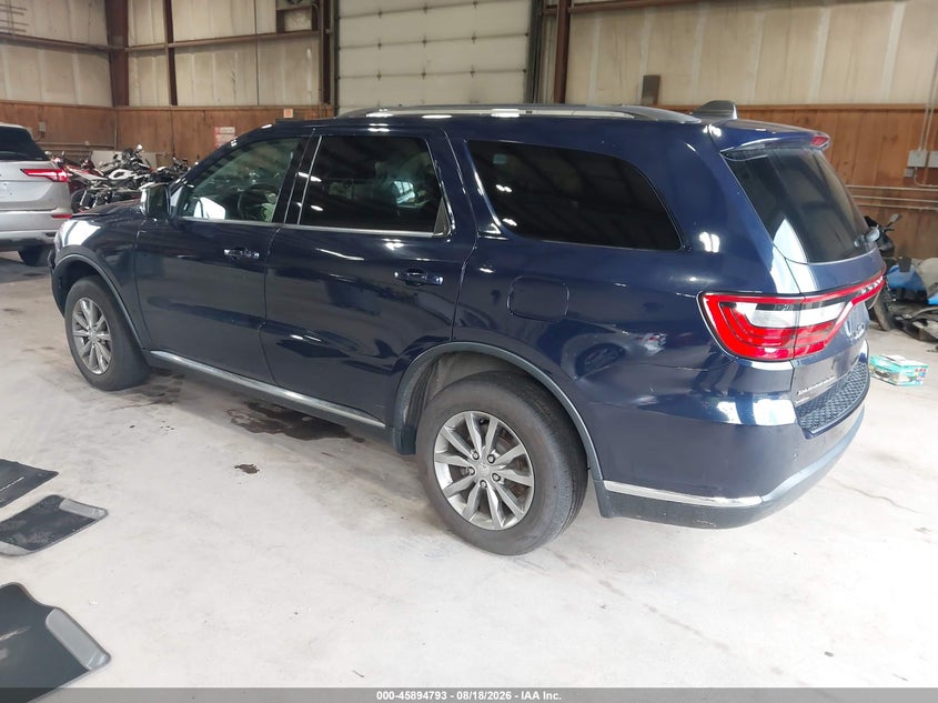Vin: 1c4rdjag1hc860187, lot: 46393854, dodge durango sxt awd 20173