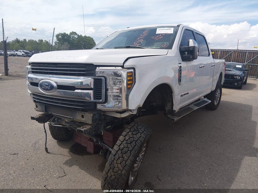 Vin: 1ft7w2bt0kef65211, lot: 46393865, ford f-250 xlt 20192