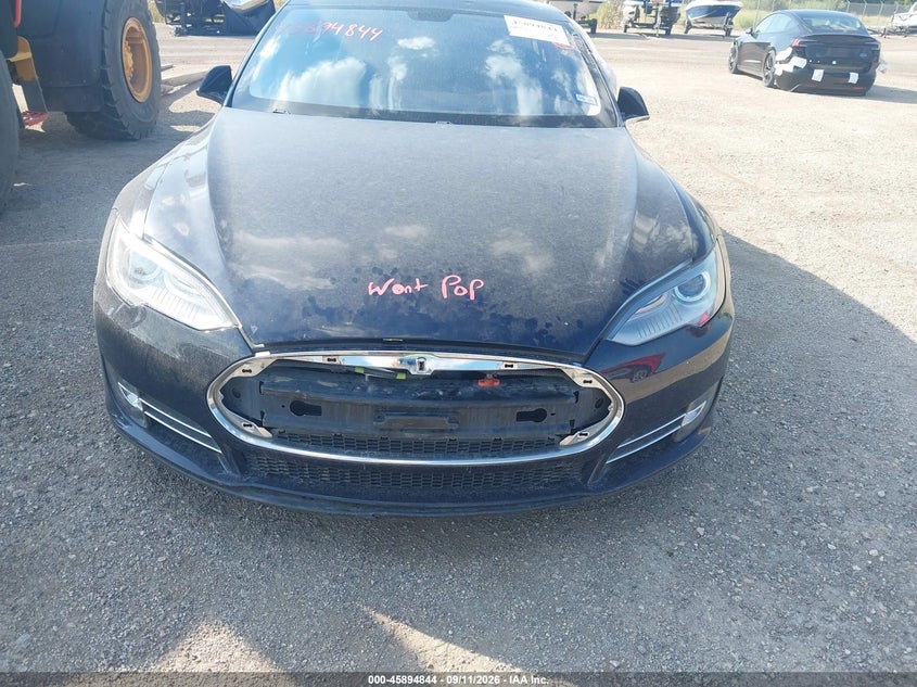 2013 TESLA MODEL S HATCHBACK ELECTRIC