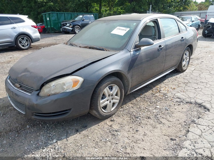 2010 Chevrolet Impala, Unknown, IAAI, VIN 2G1WA5EK1A1161941 — photo 2