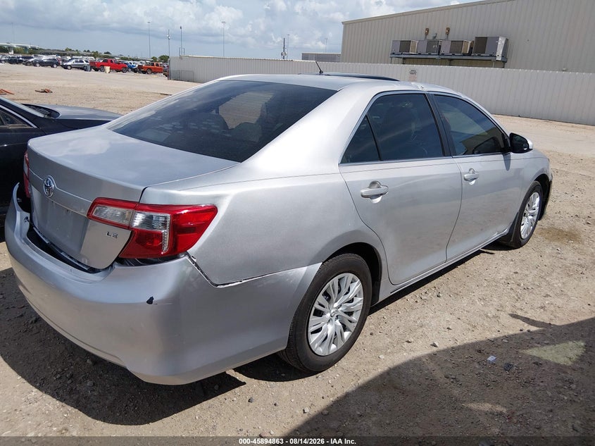 2013 TOYOTA CAMRY auction photo 4