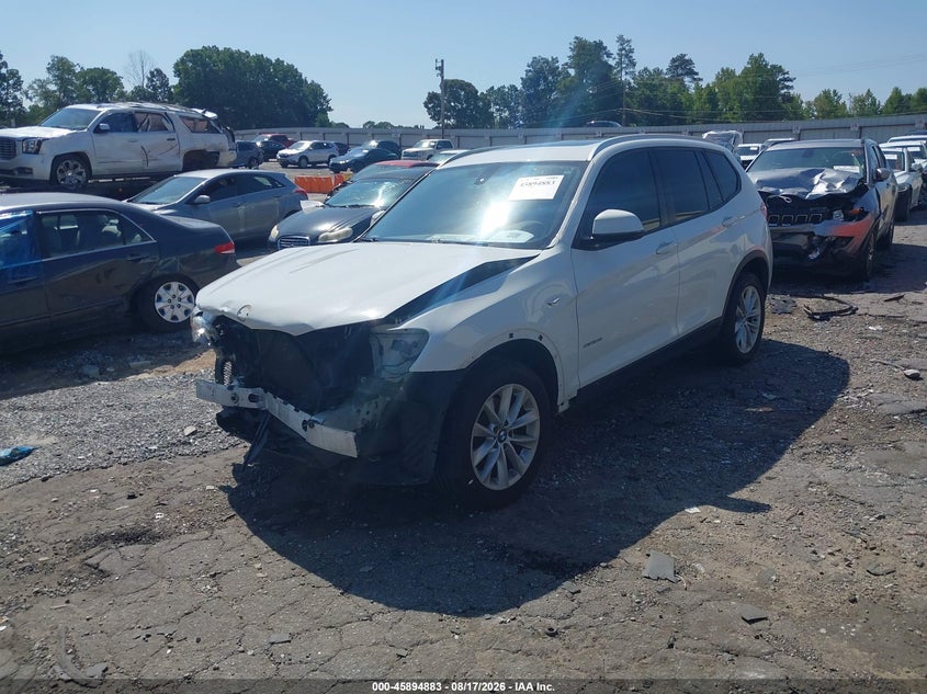 2017 BMW X3 auction photo 2