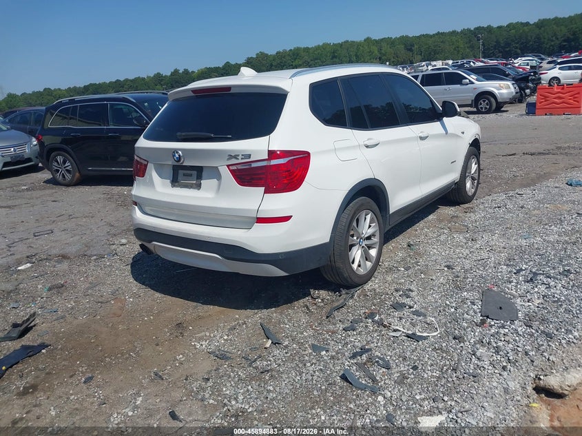 2017 BMW X3 auction photo 4