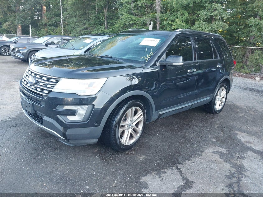 2017 FORD EXPLORER auction photo 2