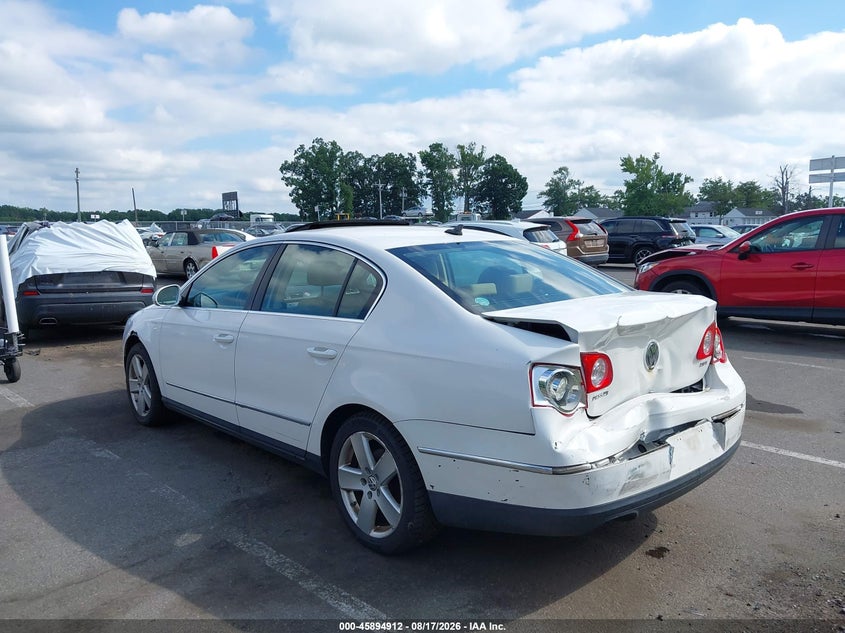 VOLKSWAGEN PASSAT 2008 VIN WVWAK73C88E252462