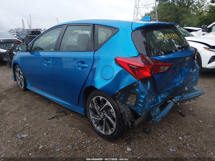 Vin: jtnkarje9hj524821, lot: 46393990, toyota corolla im 20173