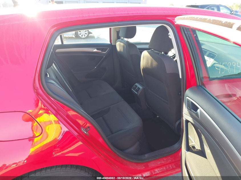 VOLKSWAGEN GOLF 2016 VIN 3VW217AU1GM065203