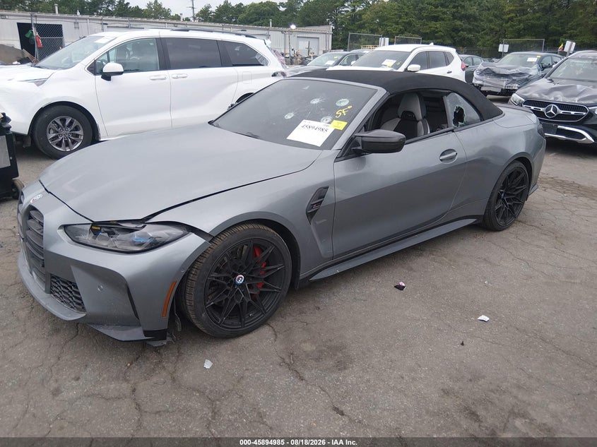 2023 BMW M4, Front End, IAAI, VIN WBS33BA01PCL63231 — photo 2
