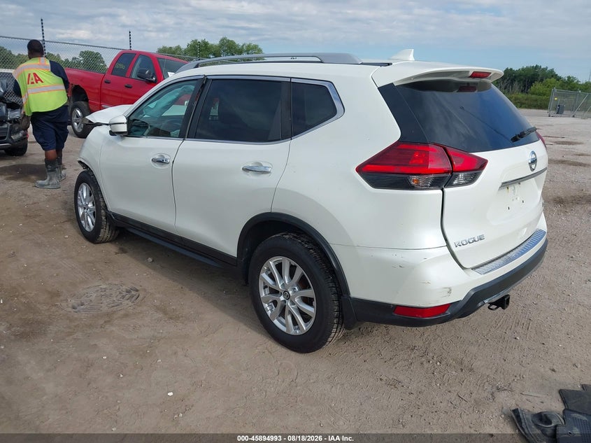 2017 NISSAN ROGUE auction photo 3