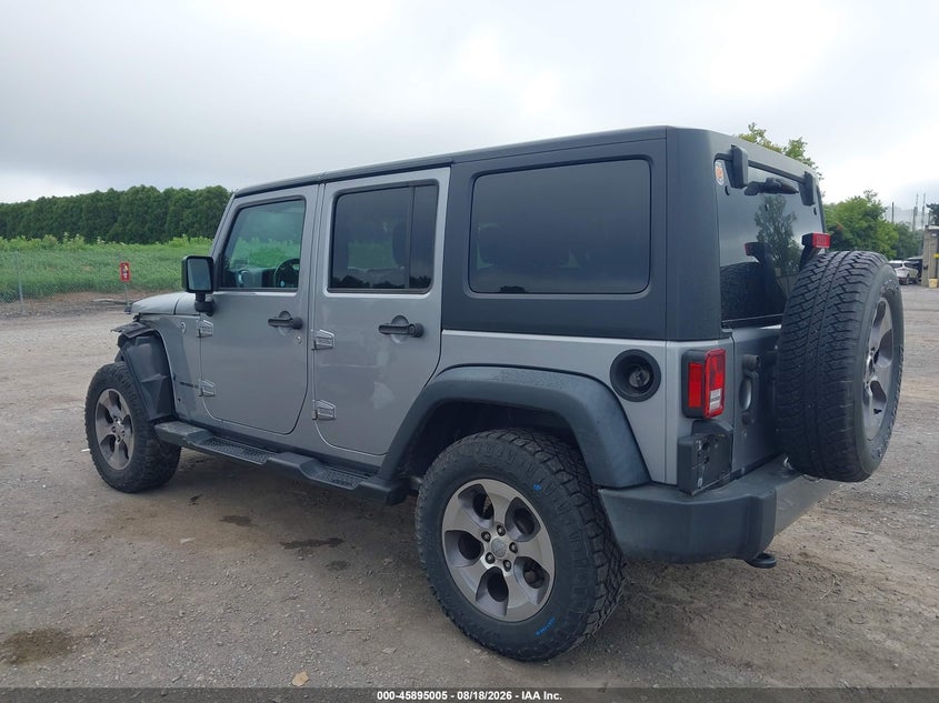 2016 JEEP WRANGLER SPORT UTILITY VEHICLE 3.6L V-6 DOHC, VVT, 285HP