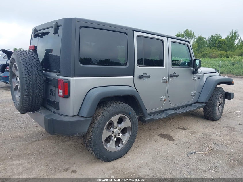 2016 JEEP WRANGLER SPORT UTILITY VEHICLE 3.6L V-6 DOHC, VVT, 285HP