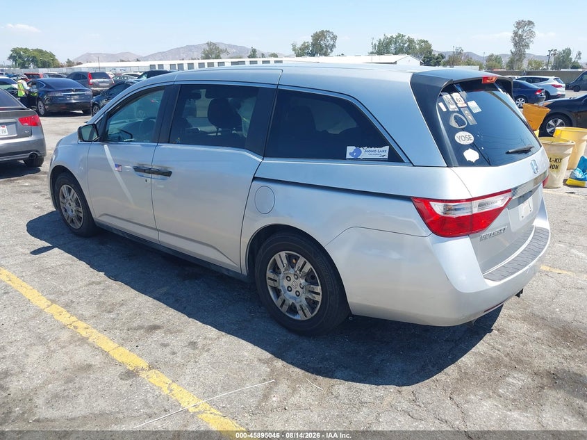 Vin: 5fnrl5h26db065105, lot: 46394107, honda odyssey lx 20133