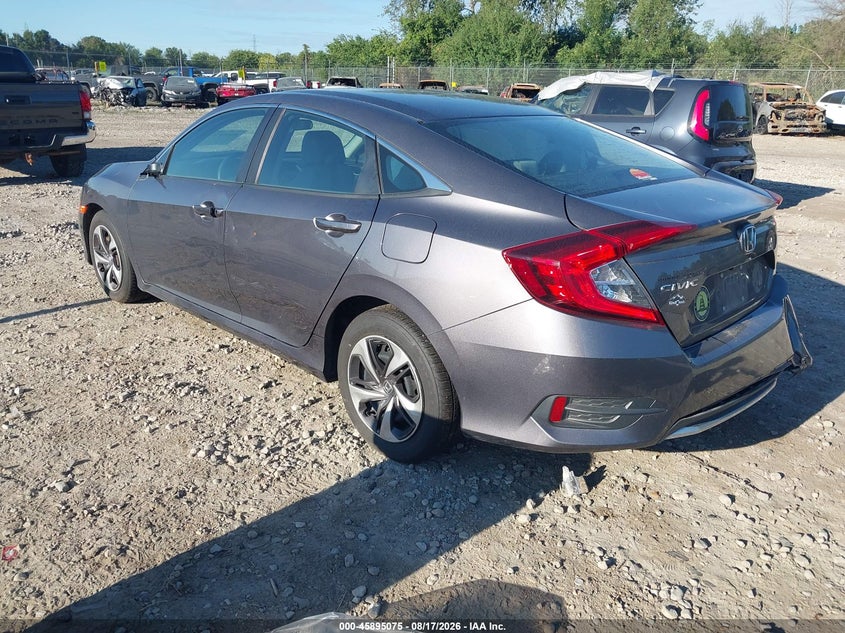 2020 HONDA CIVIC auction photo 3