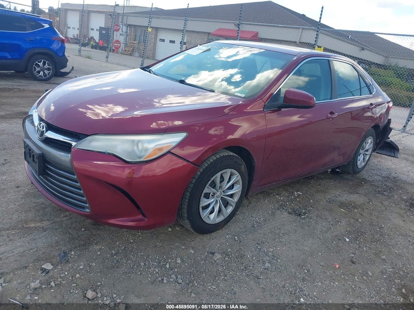 2017 Toyota Camry, Front & Rear, IAAI, VIN 4T1BF1FK8HU779301 — photo 2