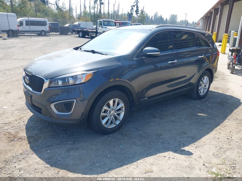 2017 Kia Sorento, Викрадення, IAAI, VIN 5XYPGDA57HG334348 — фото 2