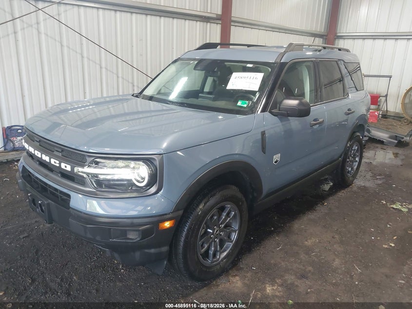 Vin: 3fmcr9b63rre76566, lot: 46394177, ford bronco sport big bend 20242
